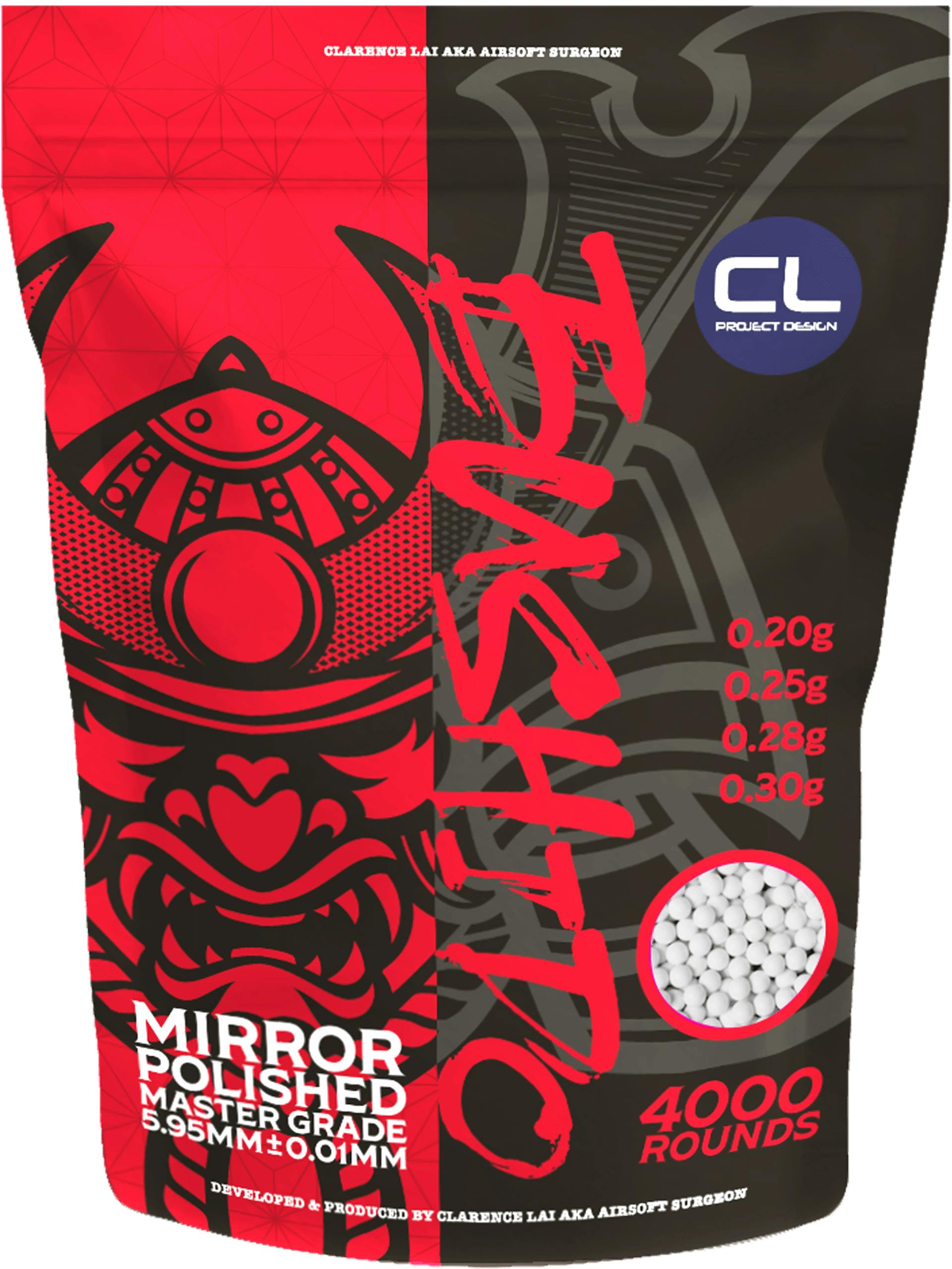 バッグ BUSHIDO CL PROJECT DESIGN - Bushido Master Grade BBs; 4000rnd Bag